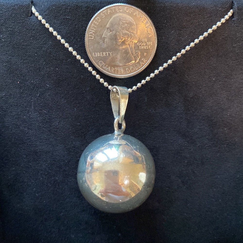 Silver Ball Charm - image 3